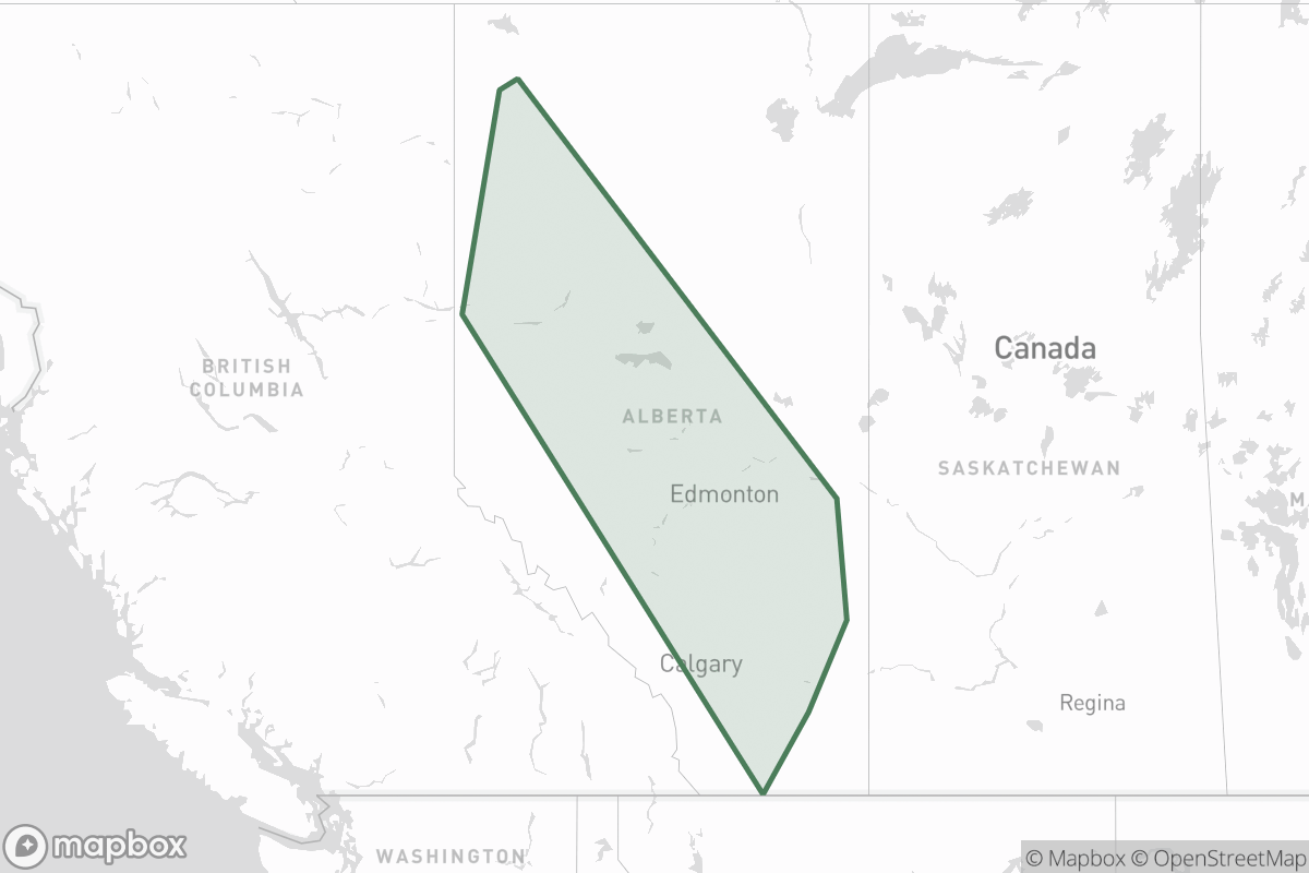 Map of Apache Oil Corporation