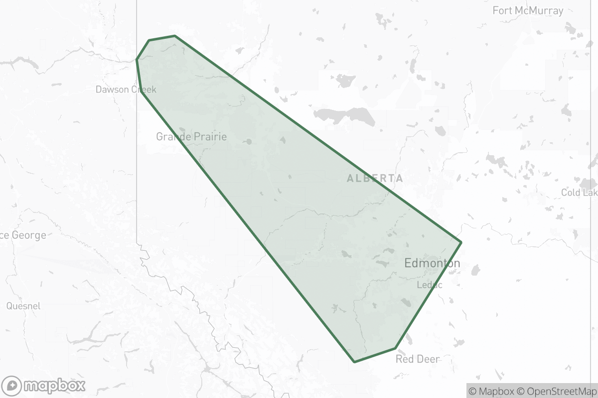Boundary map of Bonterra Energy Corp.