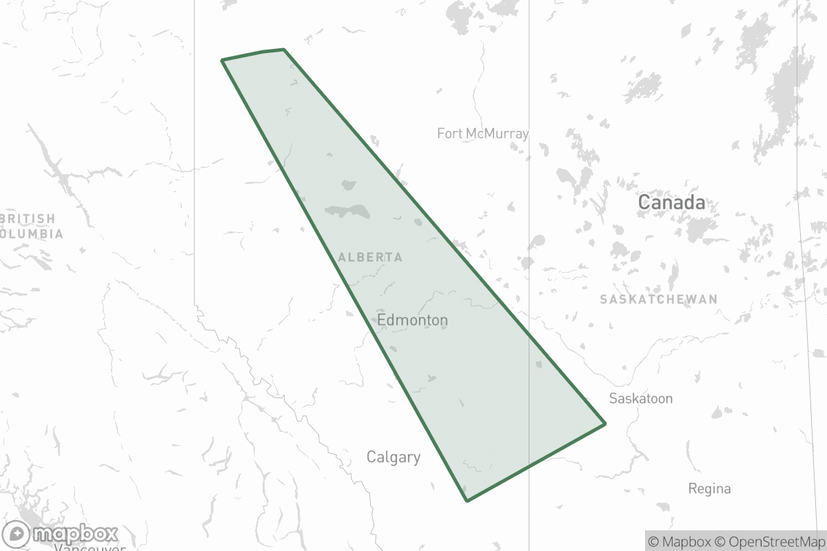 Map of Calver Resources Inc.
