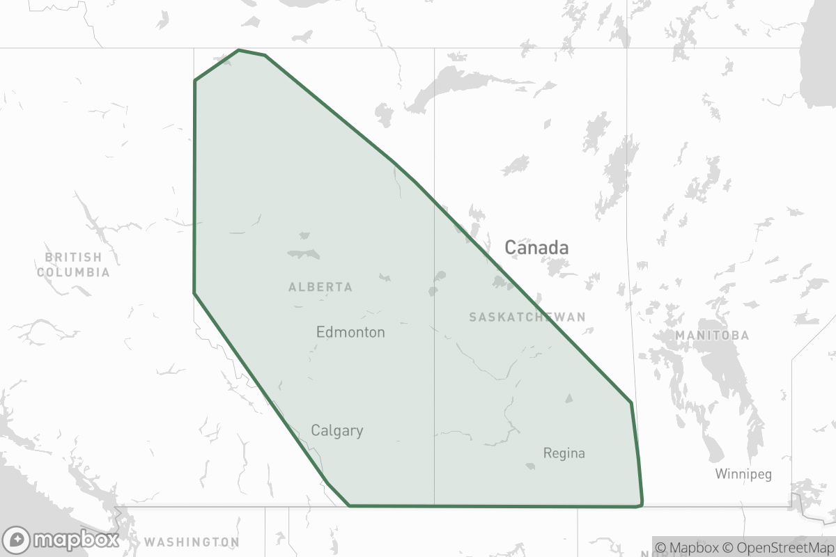Map of Canadian Natural Resources Limited