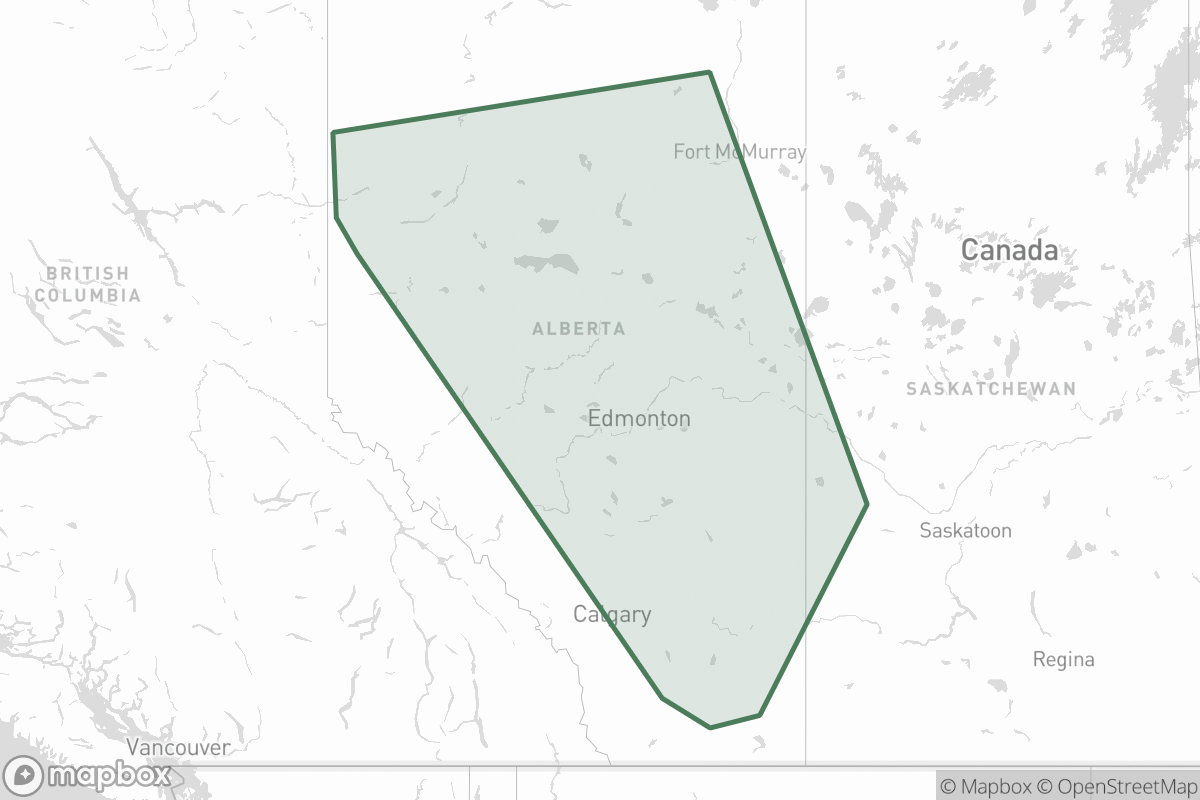 Map of Canadian Oil & Gas International Inc.