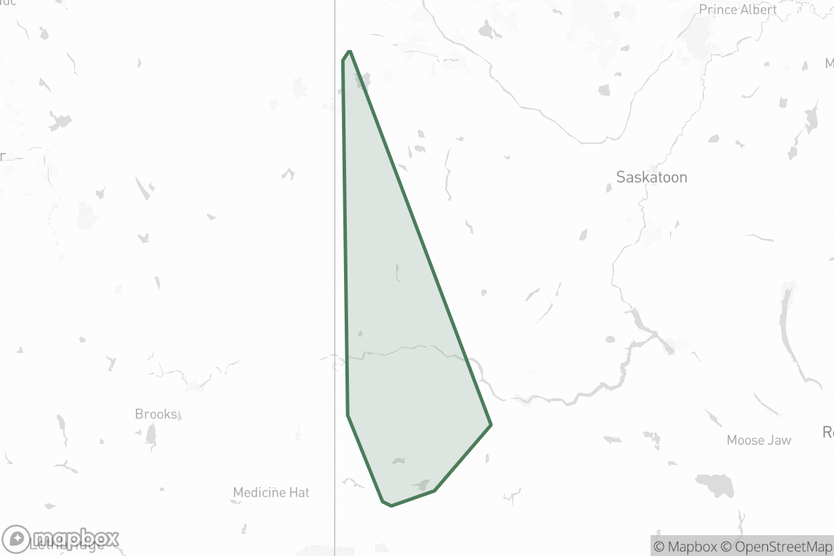Map of City Of Medicine Hat