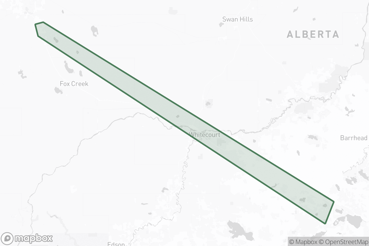 Map of Clampett Energy Ltd.