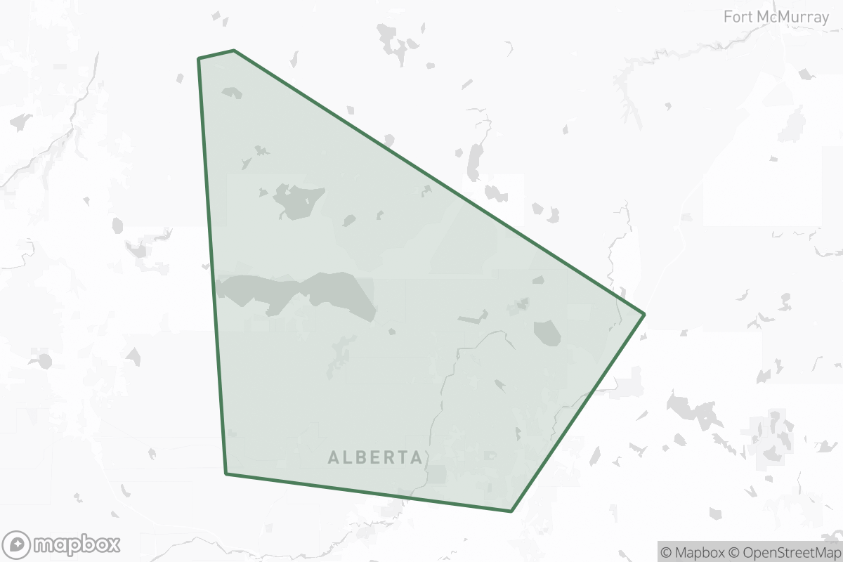 Map of Clear North Energy Corp.