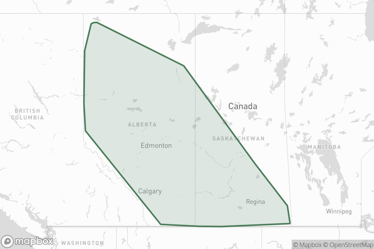 Boundary map of CNOOC Petroleum North America ULC