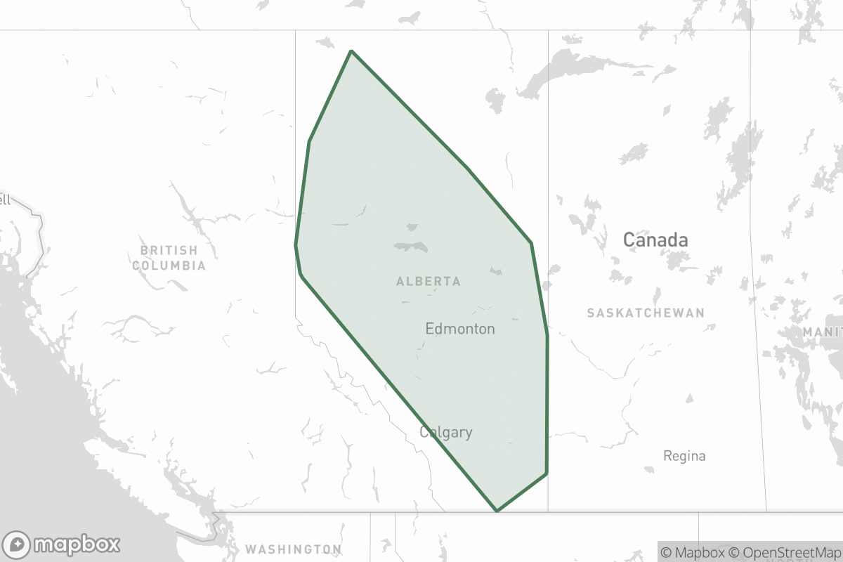 Map of Devon Aog Corporation