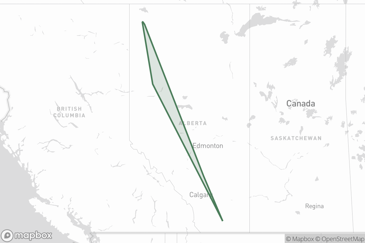 Map of Eagle Energy Inc.