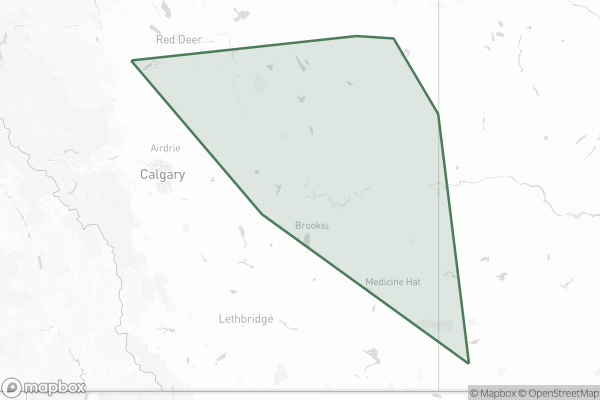 Map of Fairwest Energy Corporation