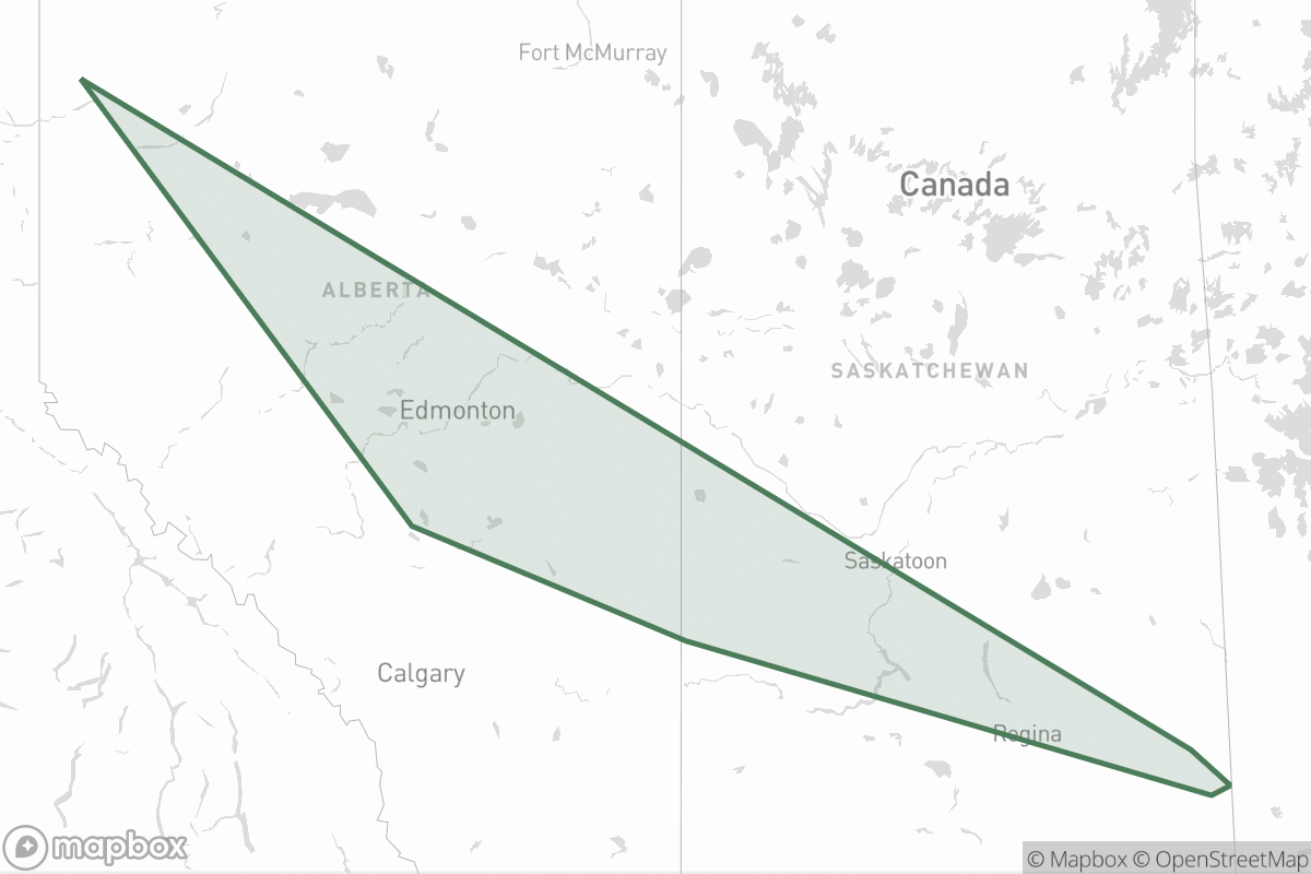 Map of Fort Calgary Resources Ltd.