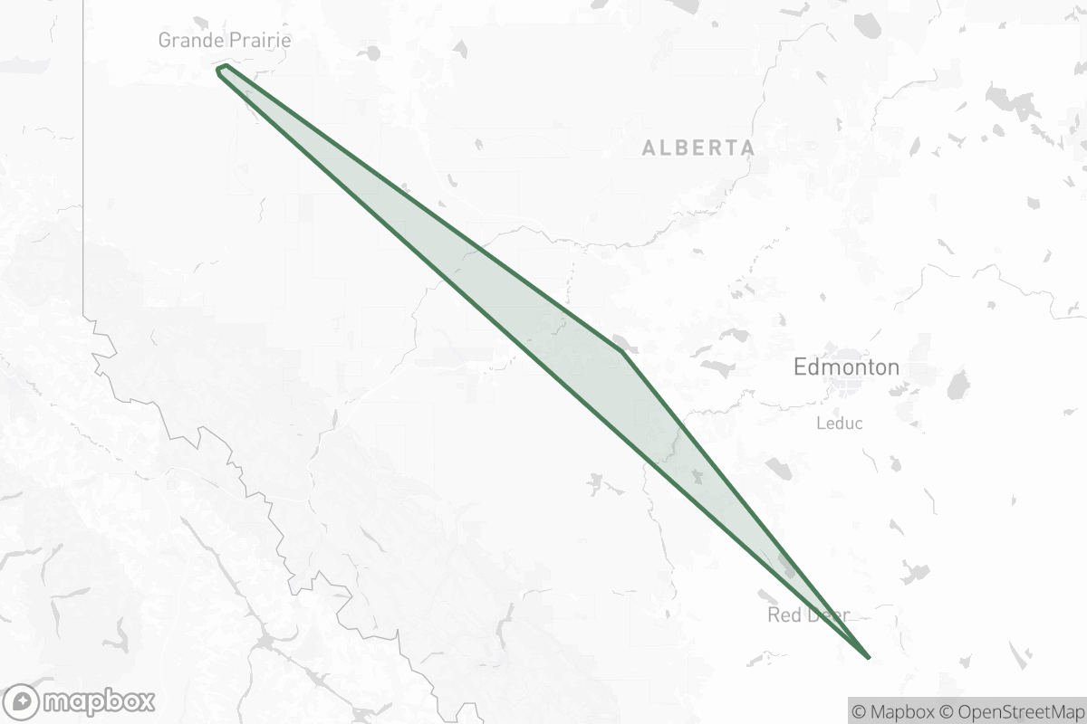 Map of Goose Creek Resources Ltd.