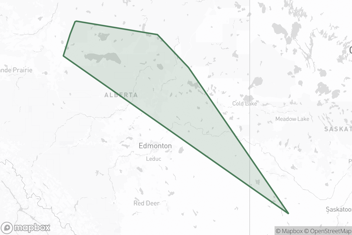 Boundary map of Headwater Exploration Inc.