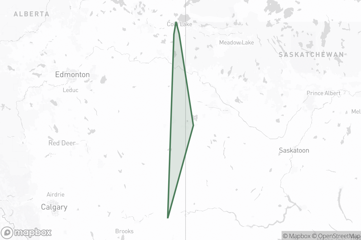 Boundary map of Kasten Energy Inc.