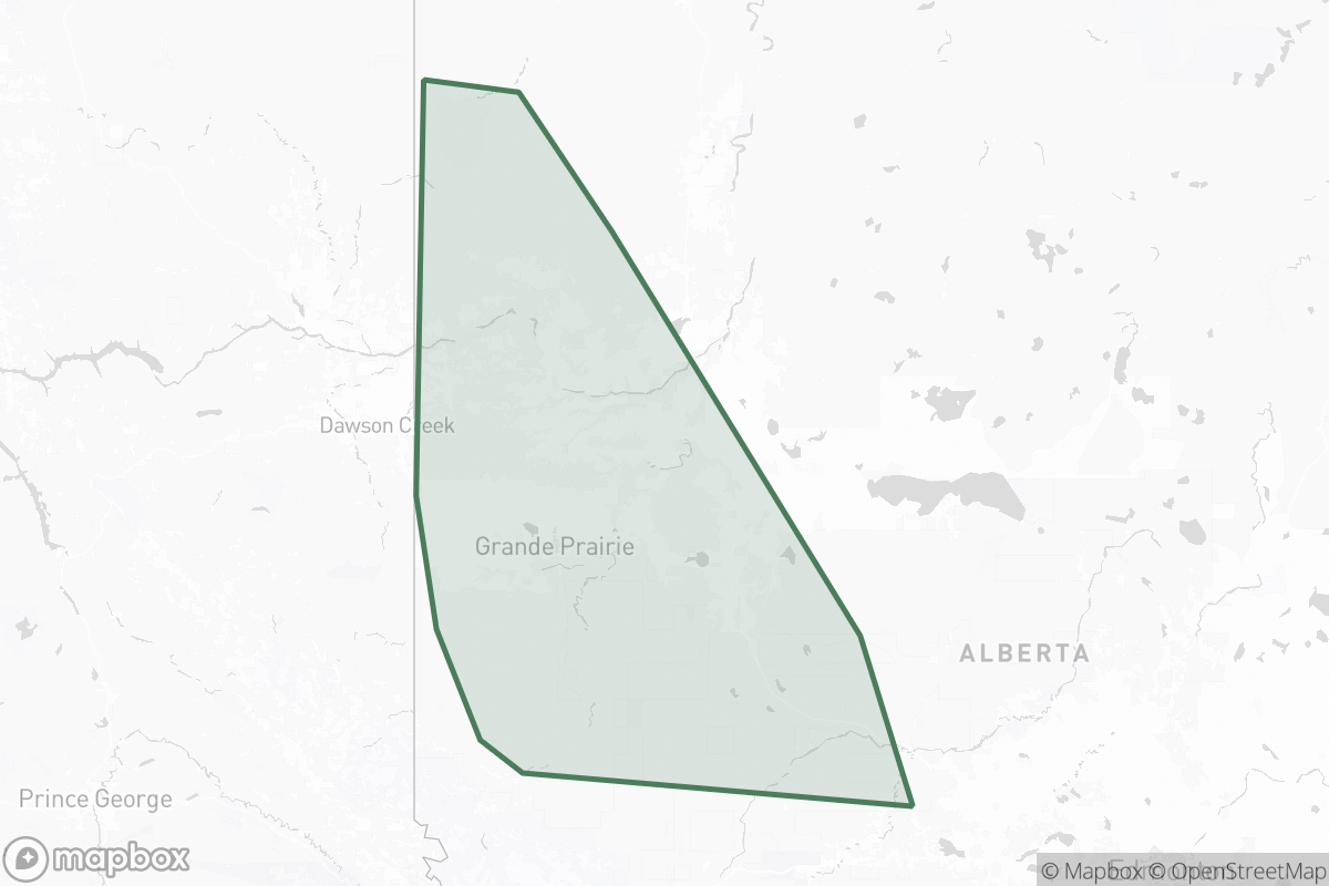 Map of Kelt Exploration Ltd.