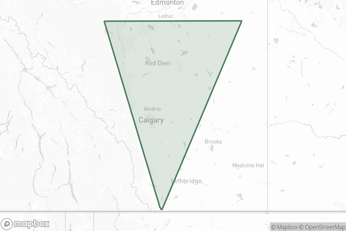 Map of Loyal Energy (canada) Operating Ltd.