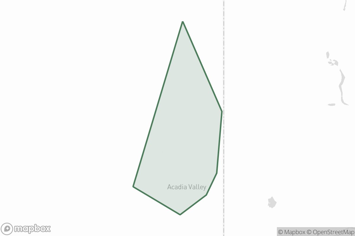 Map of M.L. Cass Petroleum Corporation