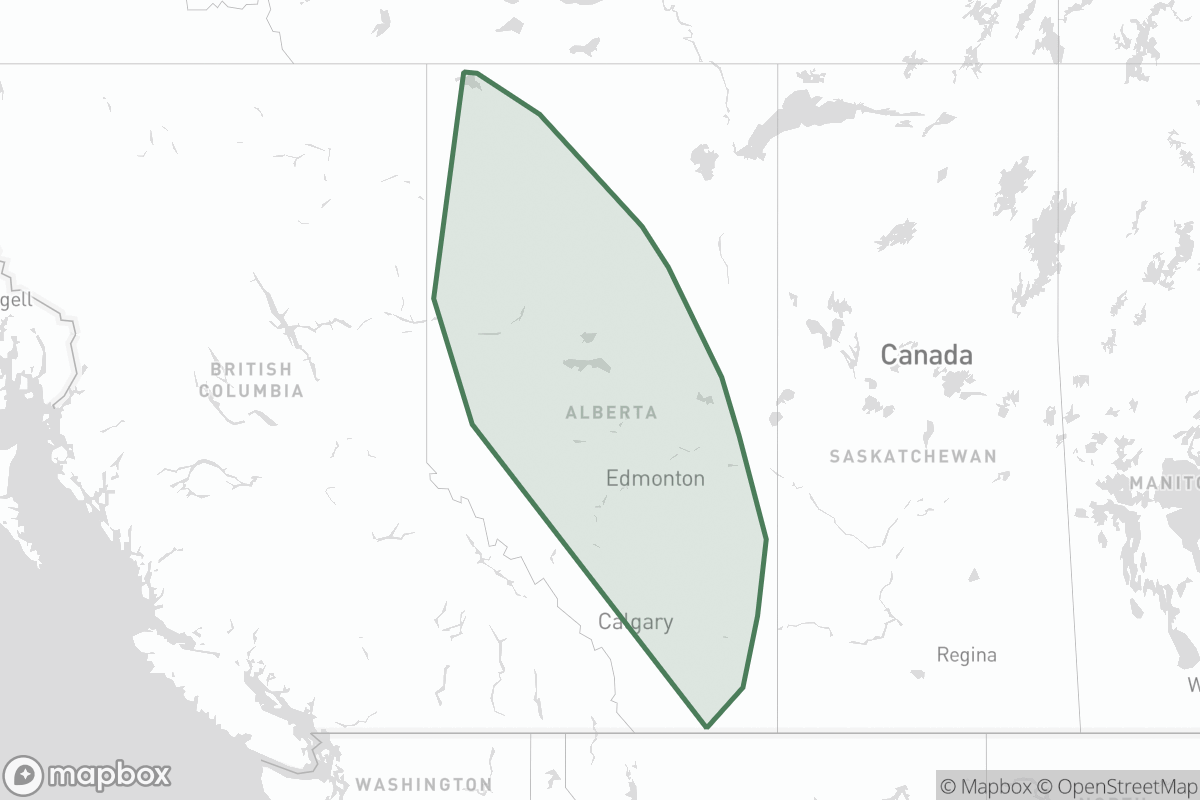 Map of Marathon Canada Limited