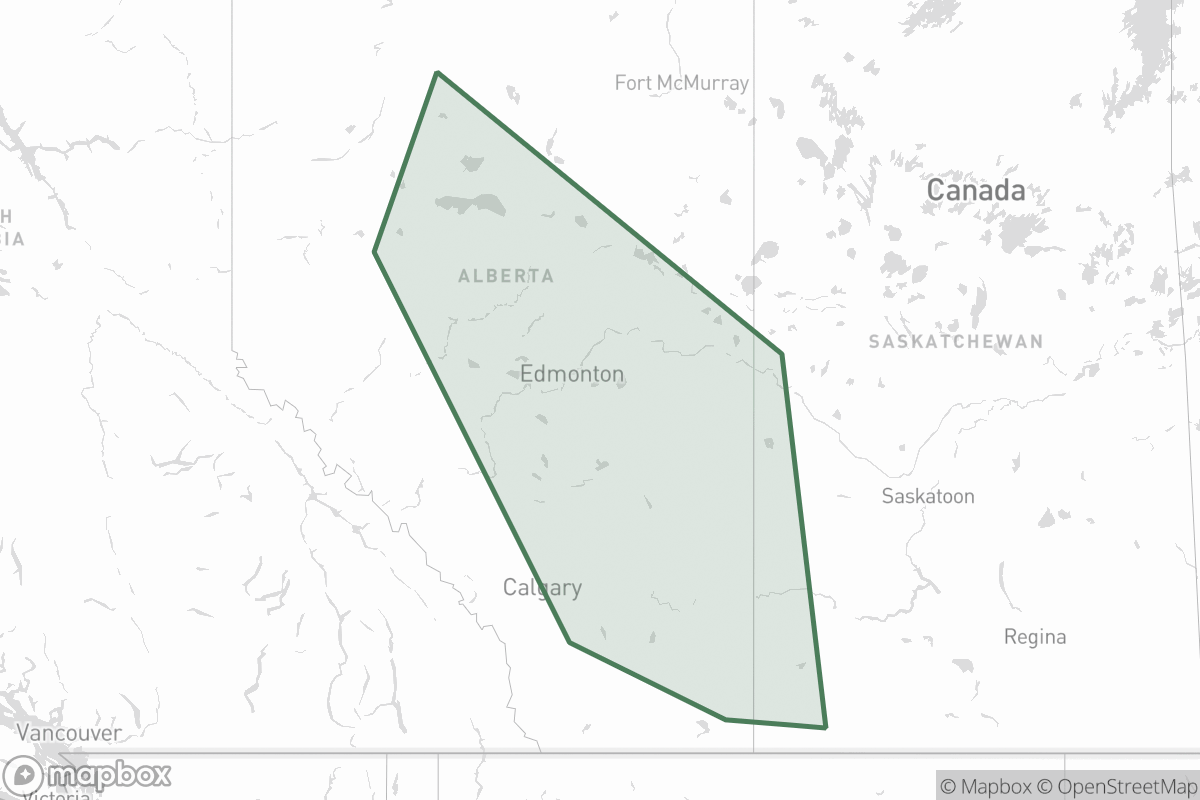 Map of Penn West Canadian Fuel Ltd.