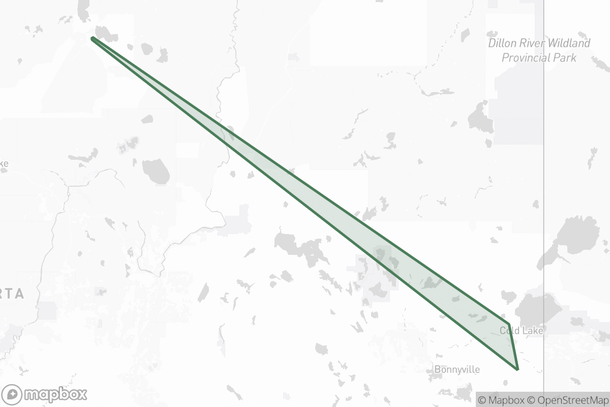 Map of PetroFrontier Corp.