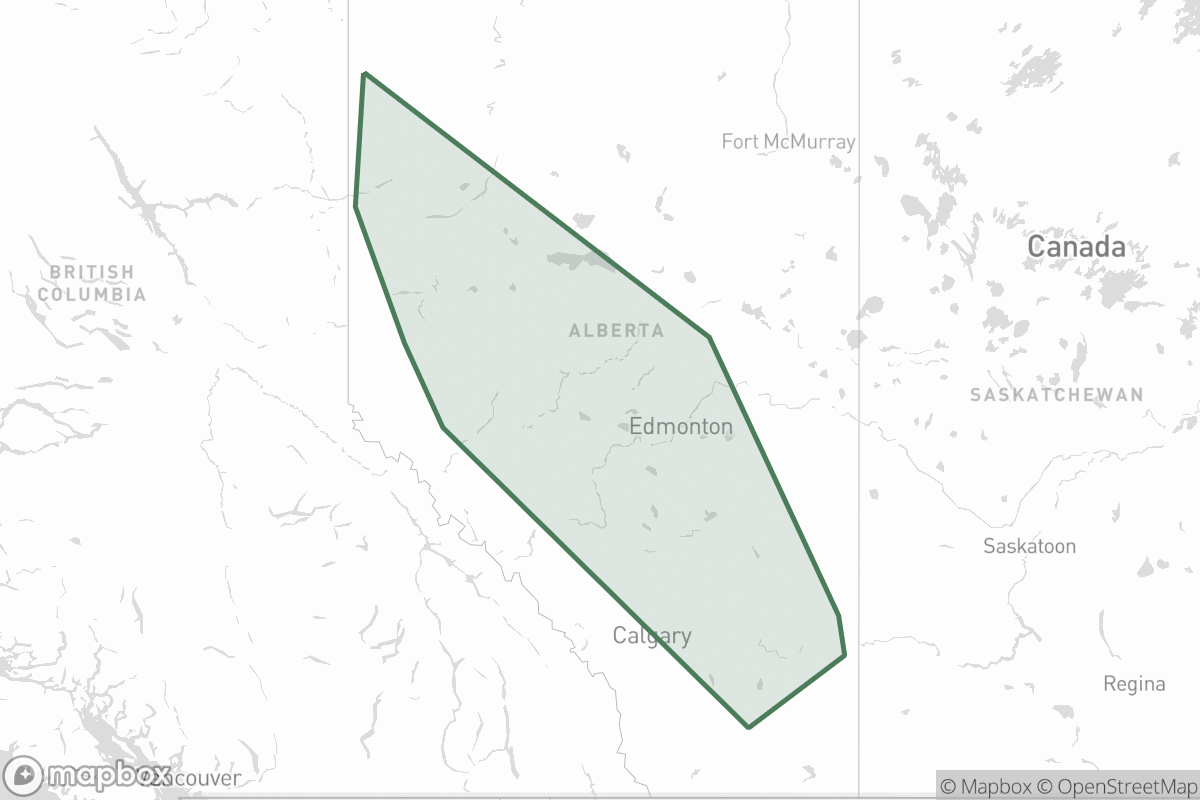 Map of Petrus Resources Corp.