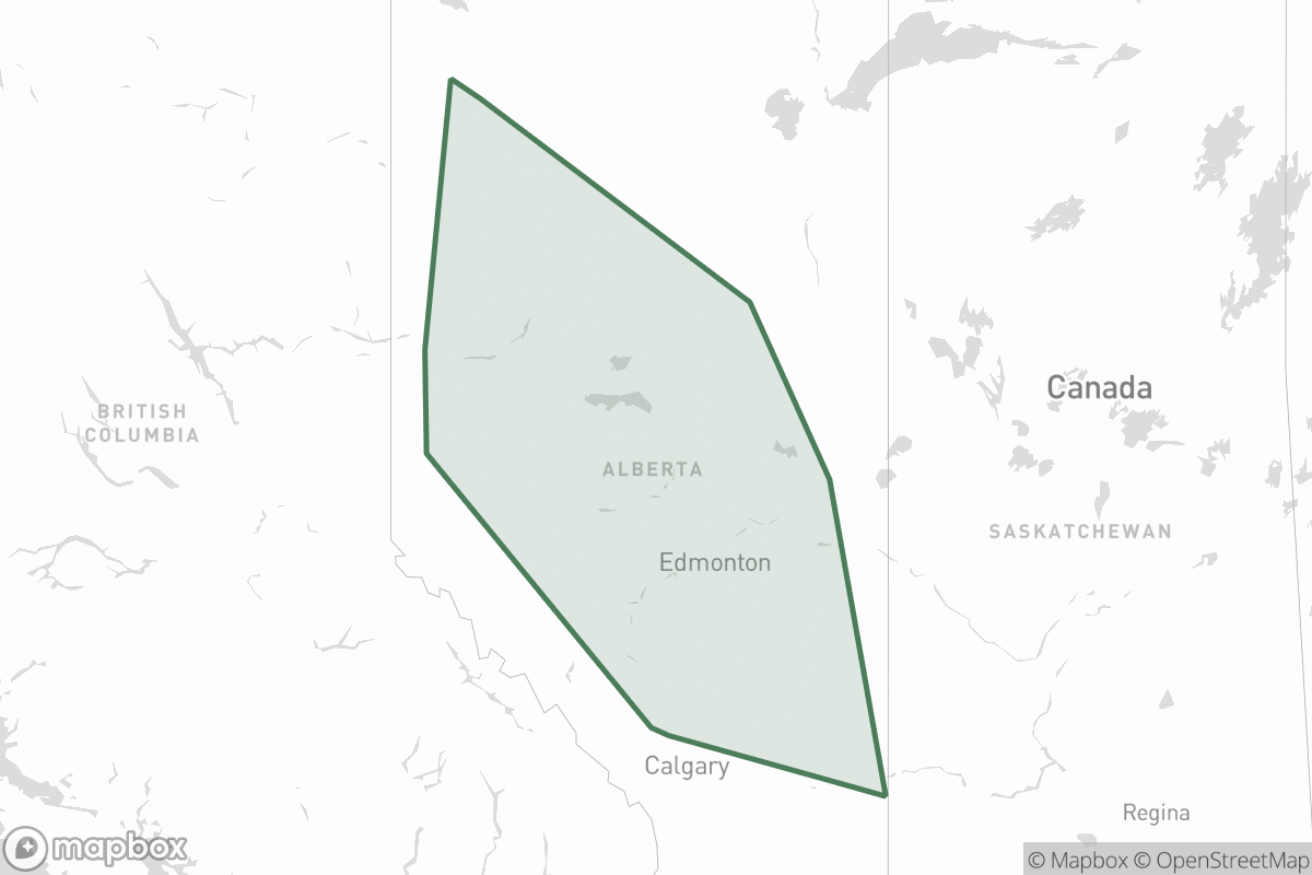 Map of Plains Midstream Canada ULC