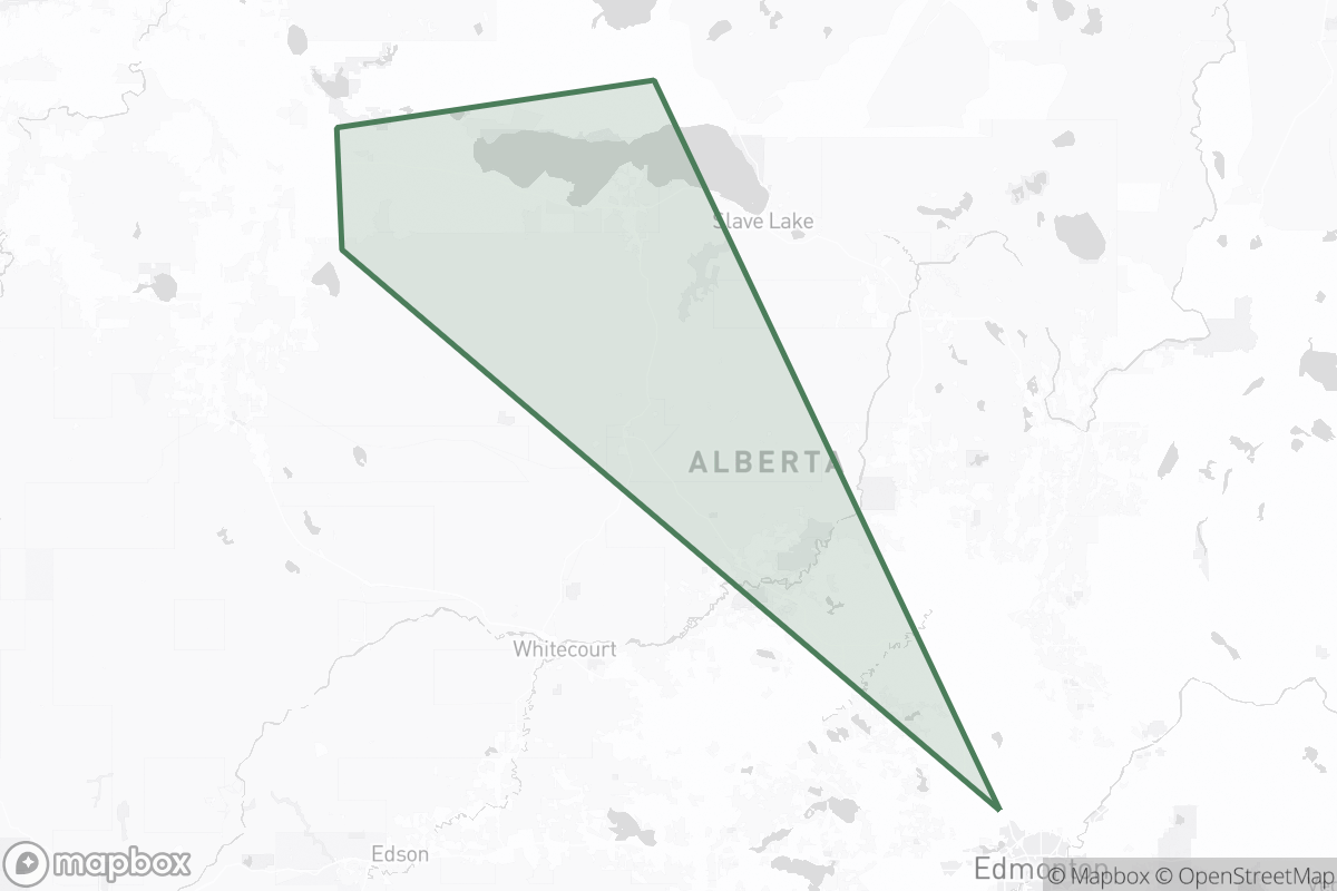 Map of Prince Resource Corporation