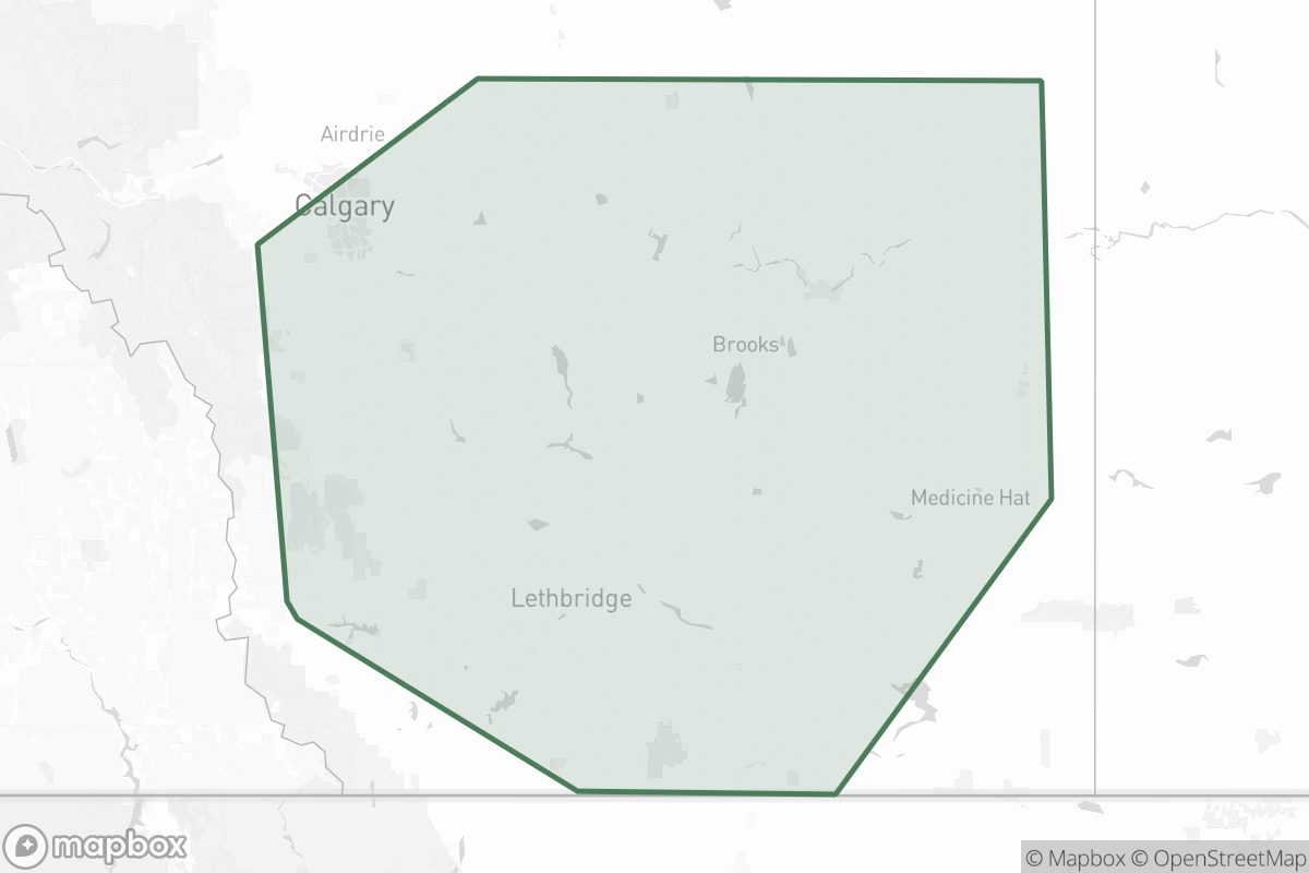 Map of Ranahan Resources Limited