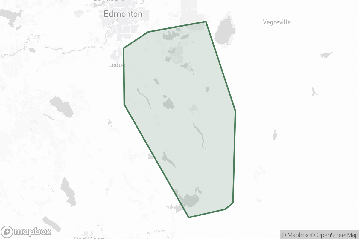 Map of Red Leaf Energy Inc.