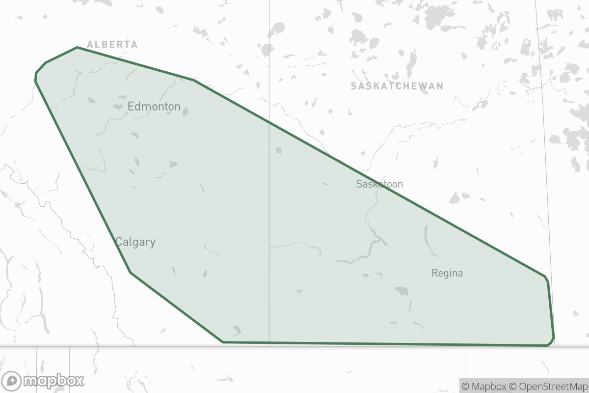 Map of ROK Resources Inc.