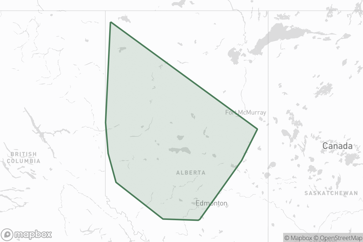 Boundary map of Spoke Resources Ltd.