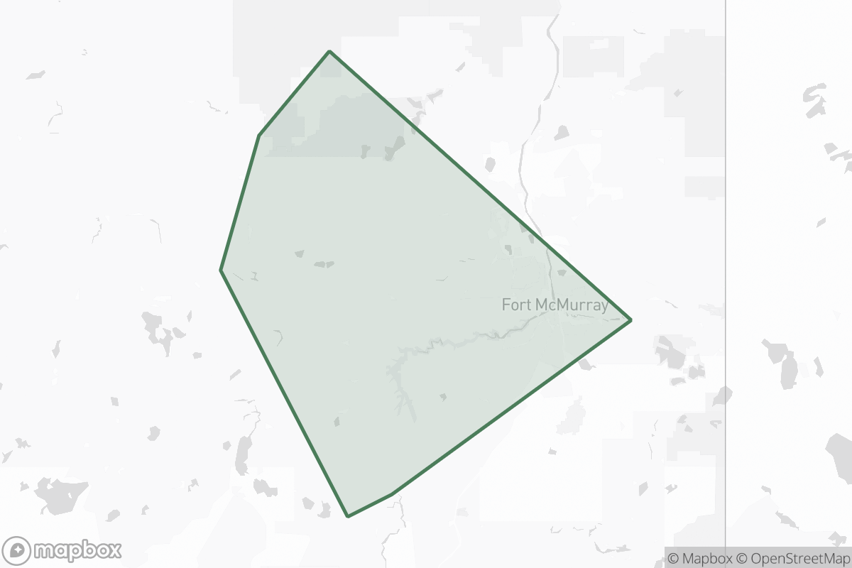 Map of Sunshine Oilsands Ltd.