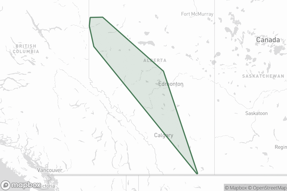 Map of Yoho Resources Inc.