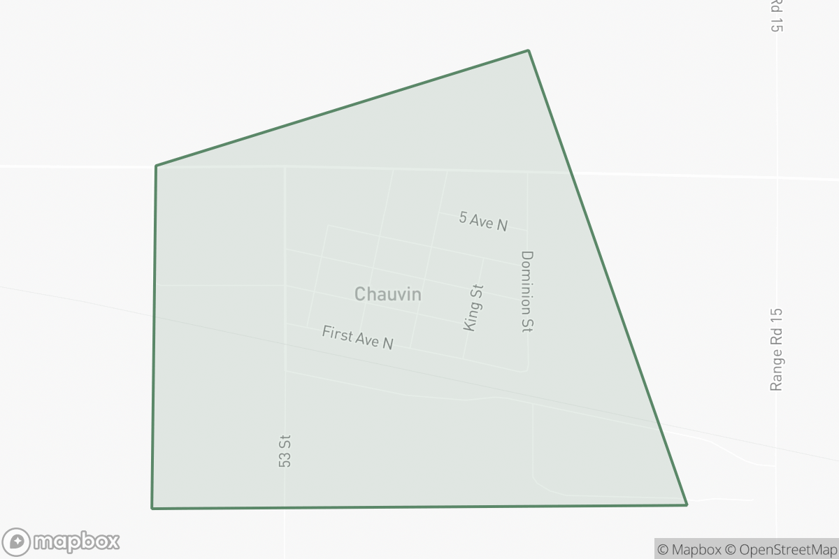 Map of Chauvin