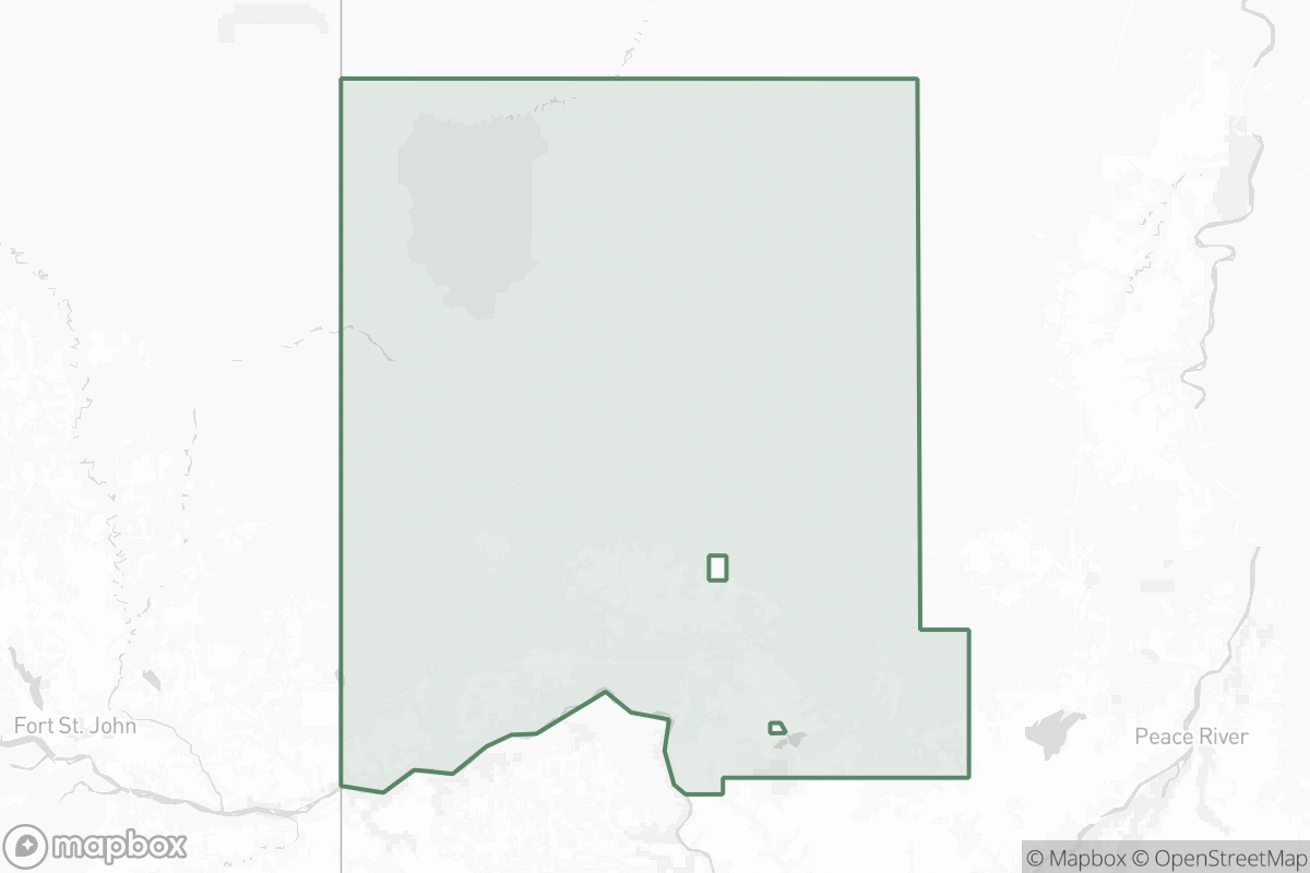 Map of Clear Hills