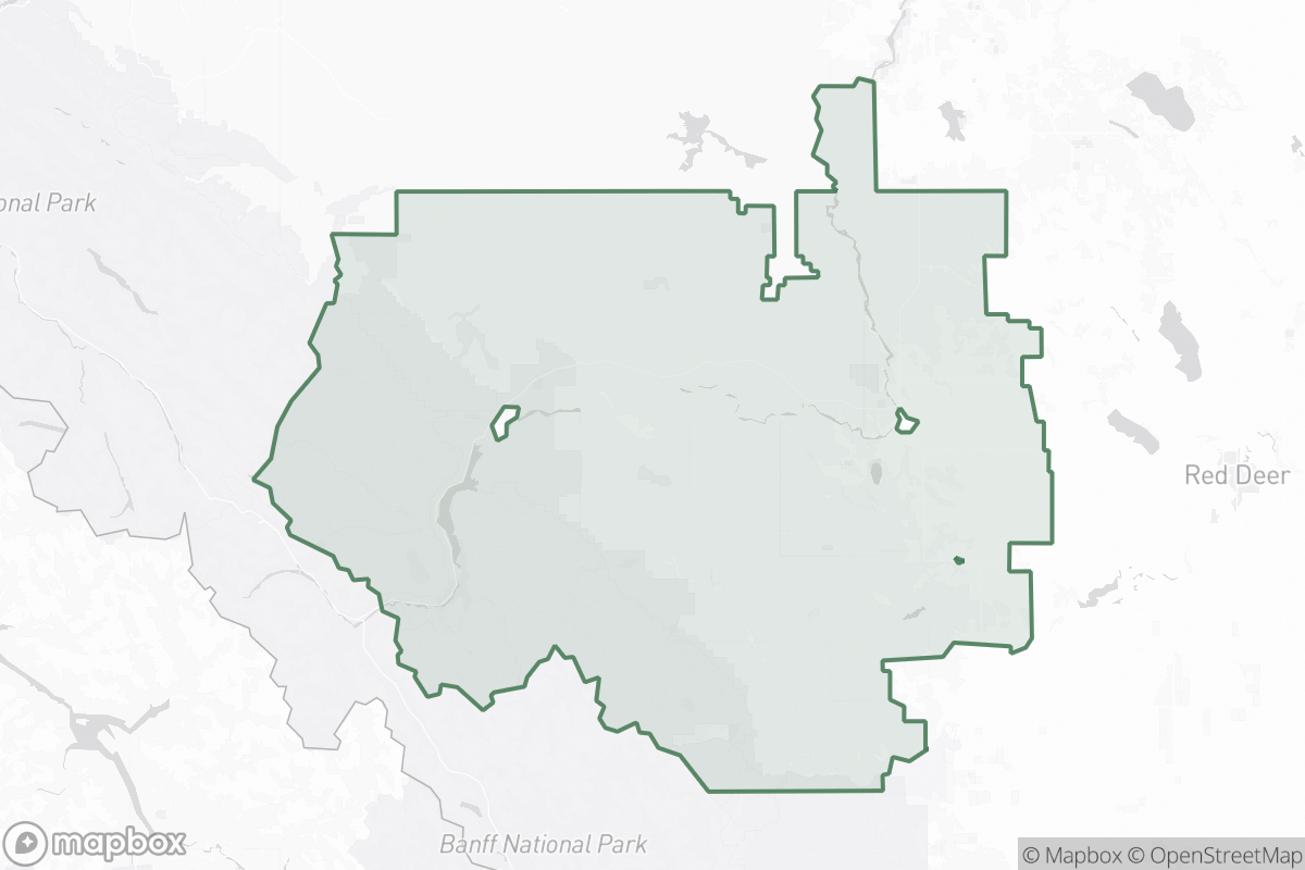 Map of Clearwater County