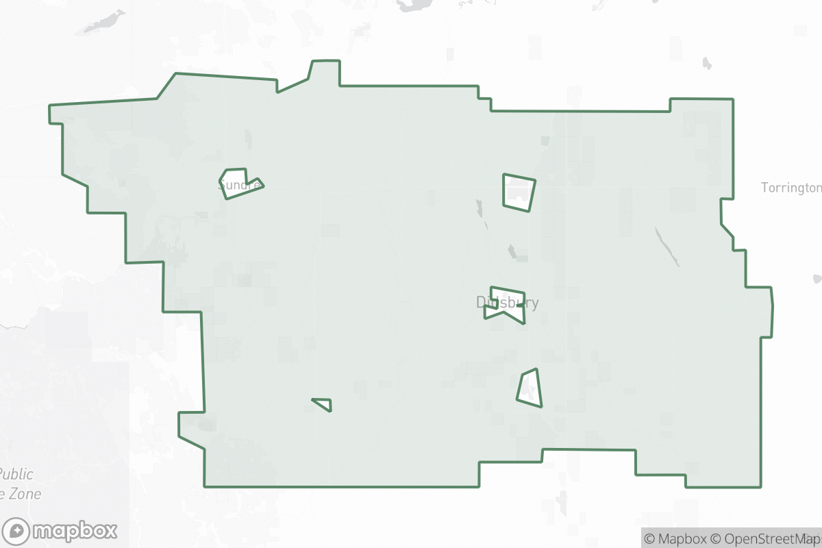 Map of Mountain View County