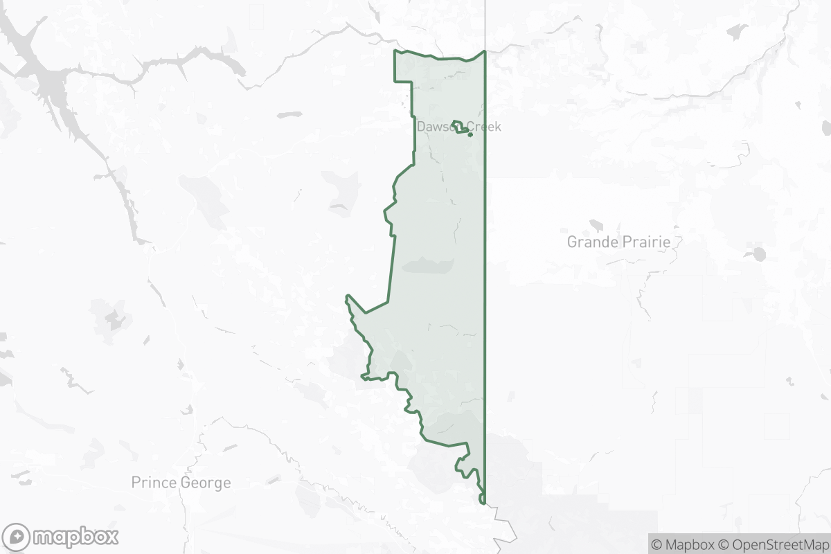 Map of Peace River D