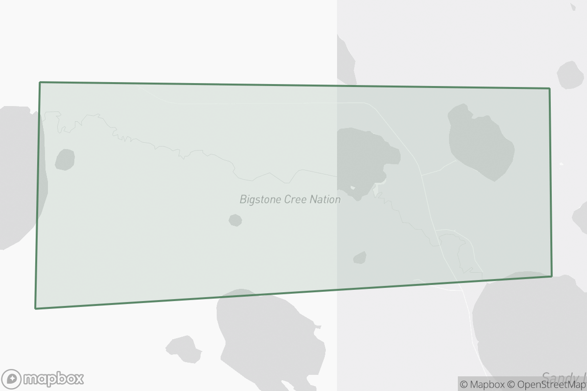 Map of Wabasca 166